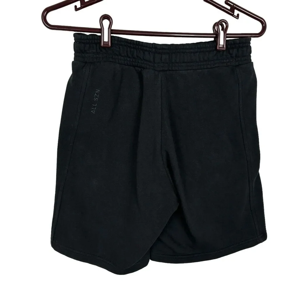 Adidas Black Sweatpant Shorts Men's Size XS